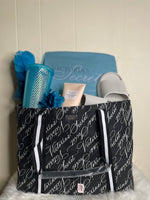 Authentic Victoria Secret Sleep shirt and tote giftset