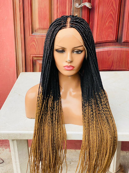 Kendra knotless braid wig-Ombre with 27