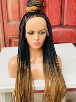 Kendra knotless braid wig-Ombre with 27