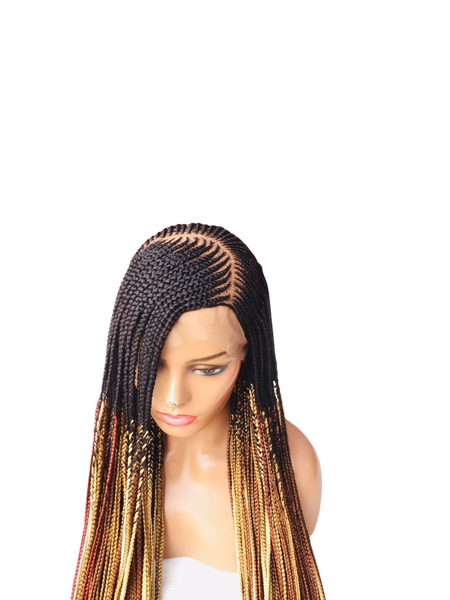 Fatima cornrows wig