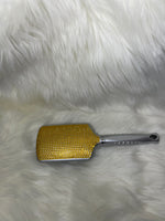 Silver Bling Paddle Brush