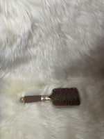 Rose Gold Bling Paddle Brush