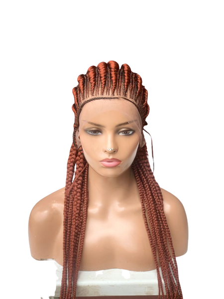 Katelyn corn rows wig-350