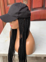 Kortney Knotless Hat wig